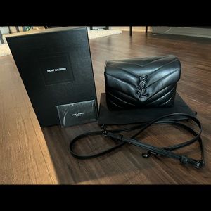 YSL LouLou Toy Bag in Matelassé "Y" Leather